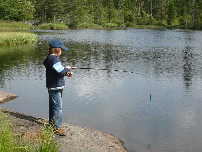 Auch die unsere kleinen Angler haben hier viele Möglichkeiten Auch die unsere kleinen Angler haben hier viele Möglichkeiten